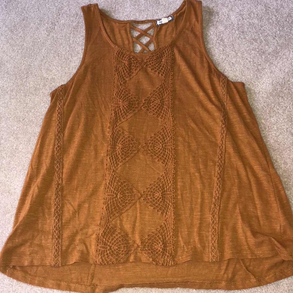 Cut out tank top